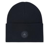 Beanie CONVERSE "CAM CONVERSE HI-TOP BEANIE", Jungen, schwarz, Kunstfaser, Mützen Beanie, für Kinder und Jugendliche, wärmend, flexibles Design (81089865-0) schwarz