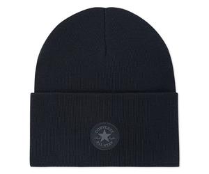 Beanie CONVERSE "CAM CONVERSE HI-TOP BEANIE", Jungen, schwarz, Kunstfaser, Mützen Beanie, für Kinder und Jugendliche, wärmend, flexibles Design (81089865-0) schwarz