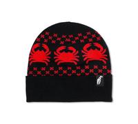 Beanie CRAB GRAB - Nordicrab Beanie Black and Red (BLK) Größe: OS