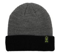 Beanie CREATURE - Bonehead Label Beanie Long Shoreman Black/Grey (154335) Größe: OS