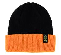 Beanie CREATURE - Bonehead Label Beanie Long Shoreman Hat Black/Orange (158217) Größe: OS