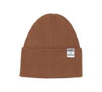Beanie DJINNS "Djinns Djinns Basic Beanie Wooly Knit Mützen", Herren, Gr. onesize, braun (mid braun), Kunstfaser, Mützen Beanie (46147044-0) mid braun