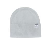 Beanie DJINNS "Djinns Djinns Basic Wool Beanie", Herren, Gr. onesize, weiß (grau), Kunstfaser, Mützen Beanie (17647161-0) grau
