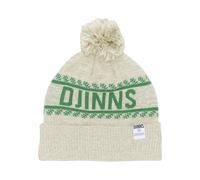 Beanie DJINNS "Djinns Djinns Bubble Beanie Winter Jacquard", Herren, Gr. OSFM, beige (sand, grün), Kunstfaser, Mützen Beanie (69259665-0) sand, grün