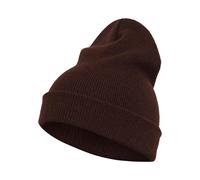 Beanie FLEXFIT "Flexfit Unisex Heavyweight Long Beanie", Damen, Gr. onesize, braun, Kunstfaser, Mützen Beanie (85102739-0) braun