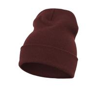 Beanie FLEXFIT "Flexfit Unisex Heavyweight Long Beanie", Herren, Gr. onesize, maroon, Kunstfaser, Mützen Beanie (42708039-0) maroon