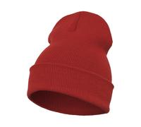 Beanie FLEXFIT "Flexfit Unisex Heavyweight Long Beanie", Herren, Gr. onesize, rot, Kunstfaser, Mützen Beanie (73965859-0) rot