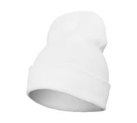 Beanie FLEXFIT "Flexfit Unisex Heavyweight Long Beanie", Herren, Gr. onesize, weiß, Kunstfaser, Mützen Beanie (97086550-0) weiß