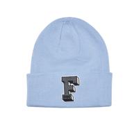 Beanie FUBU "Fubu Accessoires FA224-001-3 COLLEGE BEANIE LIGHT BLUE/ANTHRA", Herren, Gr. onesize, blau (blau, anthrazit), Kunstfaser, Mützen Beanie (29680645-0) blau, anthrazit