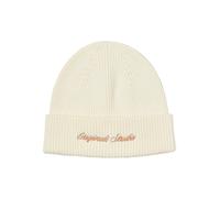 Beanie JACK & JONES "JACNORREBRO REGULAR BEANIE NOOS", Damen, weiß (antique weiß), Strick, Baumwollmischung, unifarben, Mützen Beanie (55406538-0) antique weiß