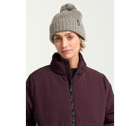 Beanie JACK WOLFSKIN "MEDLEY KNIT BEANIE W", Damen, Gr. S (36), linen, Obermaterial: 100% Polyester; Futter: 100% Polyester, Mützen Beanie (84930133-S) linen