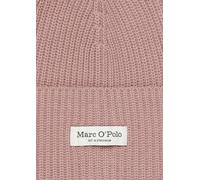 Beanie, knitted, fold-up, structured DARK MAUVE DARK MAUVE