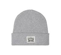 Beanie LEVI'S "EMBARCADERO BEANIE", Herren, grau, Baumwolle, unifarben, Mützen Beanie, Unisex (60462359-0) grau