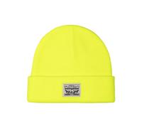 Levi's® - Mütze WOMEN'S BACKPATCH BEANIE - NEON - gelb - Größe T.U