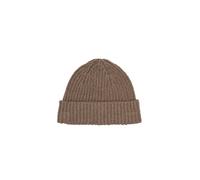 Beanie MARC O'POLO "aus Bio-Baumwoll-Mix", Herren, pavestone, Obermaterial: 94% Baumwolle, 6% Polyester, unifarben, Mützen Beanie (62653628-0) pavestone