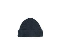Beanie MARC O'POLO "aus Bio-Baumwoll-Mix", Herren, schwarz navy, Obermaterial: 94% Baumwolle, 6% Polyester, unifarben, Mützen Beanie (76105216-0) schwarz navy