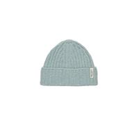 Beanie MARC O'POLO "aus weichem Schurwolle-Mix", Damen, silbery blau, Obermaterial: 75% Schurwolle, 25% Polyamid, unifarben, Mützen Beanie (63819541-0) silbery blau
