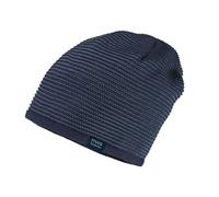 Beanie MAXIMO, Jungen, Gr. 51/53, grau (navy, graphitblau), Strick, Baumwolle, Mützen Beanie, gefüttert, wärmend (99178653-51) navy, graphitblau