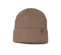 Beanie MAXIMO, Jungen, Gr. 55, grau (fungi), Fleece, Baumwolle, unifarben, Mützen Beanie, aus Baumwolle, wärmend, gefüttert, unifarben (63519203-55) fungi