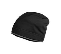 Beanie MAXIMO, Mädchen, Gr. 51, schwarz, Baumwollmischung, Mützen Beanie, UV-Schutz 50+ schützt Kinder zuverlässig vor Sonnenstrahlen (87029265-51)