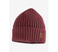 Beanie mit Fleecefutter Kinder maximo Merinowolle rosenholz Gr. 53 cm