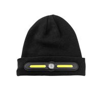 Beanie mit Licht, wiederaufladbare LED-Strickmütze | Herrenmütze mit Licht | für Damen und Herren, kaltes Wetter, Winter, Outdoor, Camping, Arbeit, Autofahren, Weihnachten, Geburtstag