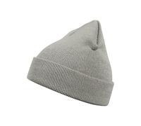 Beanie MSTRDS "MSTRDS Accessoires Beanie Basic Flap", Herren, Gr. onesize, grau (lightgrau), Kunstfaser, Mützen Beanie (99772449-0) lightgrau