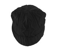 Beanie MSTRDS "MSTRDS Unisex Beanie Cable Flap", Herren, Gr. onesize, schwarz, Kunstfaser, Mützen Beanie (20604433-0) schwarz