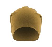 Beanie MSTRDS "MSTRDS Unisex Heather Jersey Beanie", Herren, Gr. onesize, gelb, Baumwolle, Mützen Beanie (41589233-0) gelb