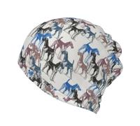 Beanie-Mütze, Halsmanschette, Strickmütze, Gesichtsmaske, Schal, Sturmhaube, lässige Laufmütze, Airedale Terrier-Schablone