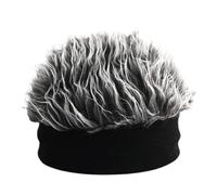 Beanie-Perückenkappen - Beanie-Perücke, Pelzige Hüte, Neuartige Haarmütze, Realistische Hip-Hop-Strickmütze, Unisex-Design | Kreative Kopfbedeckung Für Den Täglichen Gebrauch Und Kostümspaß