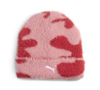 Beanie PUMA "Aufgeraute, bedruckte Beanie mit mittelhoher Krone Erwachsene", Herren, Gr. onesize, dusky rosewood pink, Obermaterial: 100% Nylon. Futter: 4% Elasthan, 96% Polyester, Mützen Beanie (3752