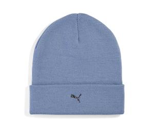 Beanie PUMA "Metal PUMA CAT Beanie Erwachsene", Herren, Gr. onesize, blau (zen blau), Obermaterial: 100% Polyacryl. Futter: 100% Polyacryl, Mützen Beanie (82797043-0) zen blau