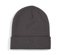 Beanie PUMA "Metal PUMA CAT Beanie Erwachsene", Herren, Gr. onesize, grau (moody gray), Obermaterial: 100% Polyacryl. Futter: 100% Polyacryl, Mützen Beanie (81758931-0) moody gray