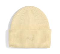 Beanie PUMA "Wardrobe Essentials Grobstrick-Beanie Erwachsene", Herren, Gr. onesize, buttercream gelb, Obermaterial: 100% Polyacryl, Mützen Beanie (94356201-0) buttercream gelb