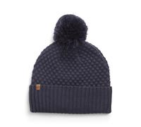 Puma WrmLbl Pom Damen Wintermütze, dunkelblau