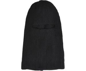 Beanie URBAN CLASSICS "Urban Classics Unisex Knitted Balaclava", Herren, Gr. onesize, schwarz, 50% Viskose, 28% Polyester, 22% Polyamid, Mützen Beanie (81241802-0) schwarz