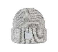 Beanie URBAN CLASSICS "Urban Classics Unisex Knitted Wool Beanie", Damen, Gr. onesize, erdgrau, Wolle, Mützen Beanie (17672914-0) erdgrau