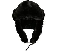 Beanie URBAN CLASSICS "Urban Classics Unisex Nylon Trapper Hat", Damen, Gr. onesize, schwarz, 100% Polyamid, Mützen Beanie (97381424-0) schwarz