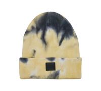 Urban Classics Unisex UCK4584-Tie Dye Kids Beanie Hat, Yellow/Black, S/M