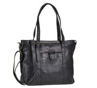 Bear Design Umhängetasche »Diede«, Handtasche, Shopper 34x27cm, Schultertasche, knautschiges Leder in schwarz SIZE,M