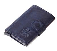 Bear Design Antic Unisex Geldbörse blau 15,5x9x4cm Kreditkartenetui Portemonnaie