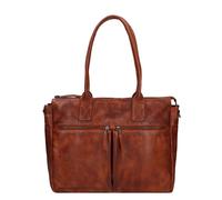 Bear Design Callisto Pelle Binni Laptop-Umhängetasche cognac