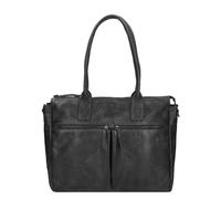 Bear Design Callisto Pelle Binni Laptop-Umhängetasche schwarz