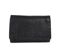 BEAR DESIGN - COW LAVATO Damenbörse Flappie Black Schwarz