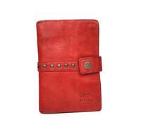 Bear Design Geldbörse »Cow Lavato«, Damenbörse, Portemonnaie, knautschiges Leder, 8 Kartenfächer, rot