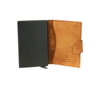 BEAR DESIGN - COW LAVATO Kreditkartenetui Pip Cognac Cognac, RFID