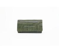 Bear Design Geldbörse »Noor«, Damenbörse, Portemonnaie, knautschiges Leder in grün, 12 Kartenfächer, 17x9cm, oliv