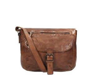 Bear Design Cow Lavato Umhängetasche cognac