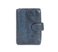 Bear Design Kartenetui Minibörse Geldbörse Portemonnaie klein blau